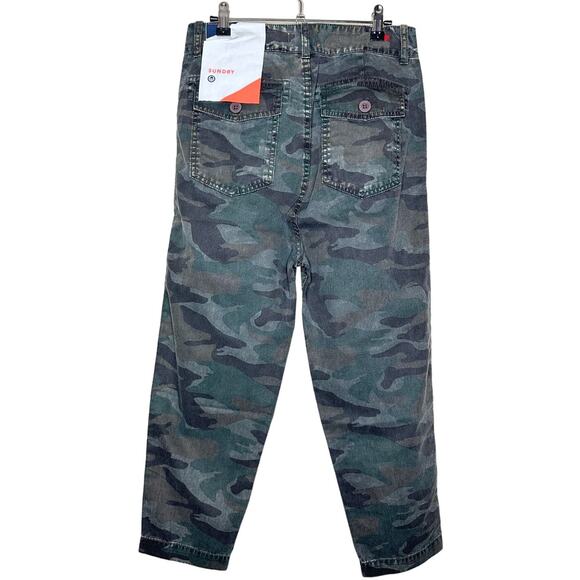 Sundance Catalog Sundry Murphy High Rise Camo Pants Size 27 NWT MSRP $188 - Picture 7 of 10
